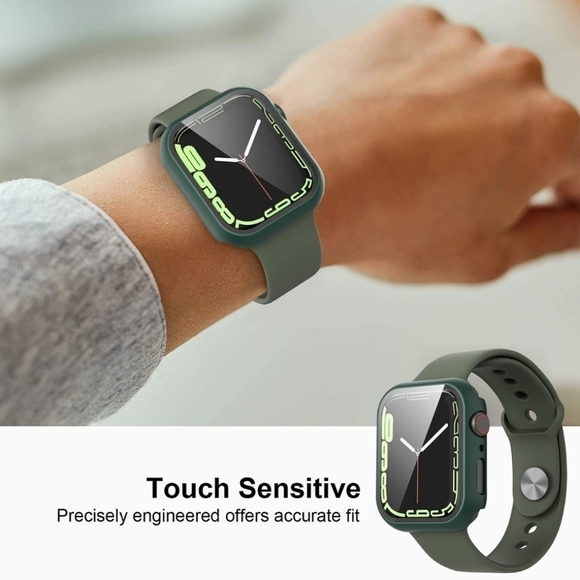 Apple Watch Screen Protector 40mm 41mm 43mm 45mm iwatch case - Picture 6 of 8